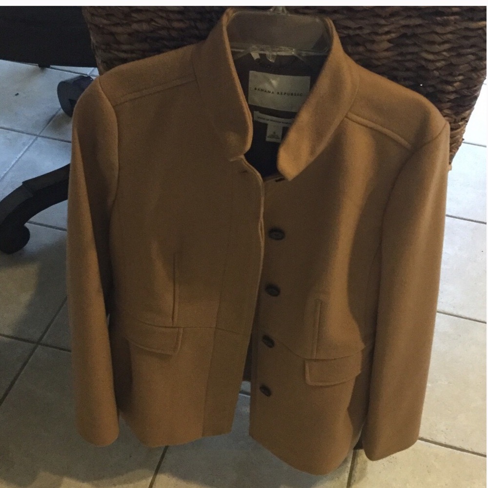 Banana Republic wool pea coat